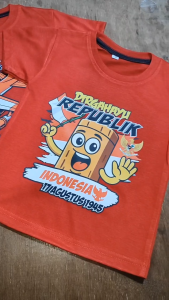 Baju Kaos Anak Edisi Hari Kemerdekaan Indonesia 17 Agustus 1945 Usia 1 - 10 Tahun - Hypelane Kids