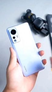 XIAOMI POCO F5 / POCO C40 2022 CASE SHOCKPROOF TRANSPARENT HOLDER RING + BACK STICKER SKIN CARBON