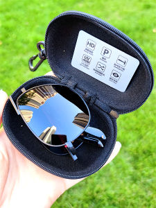 Mens Polarized Foldable Sunglasses Fashion Men Sunglasses Tough Guy Glasses Men Outdoor UV-Proof Driving Glasses