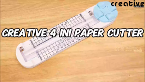Multi-Pattern Paper Cutter: 4-in-1 w/ Scale Guide & Swivel Blades for Crepe/Cardstock