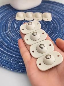 Set 4 Bánh xe Dán Đồ Nội Thất Con Lăn Di Chuyển Đồ Trong Nhà Giúp Dễ Dàng Di Chuyển Đồ Đạt Không Gây Trầy Xước