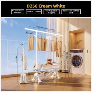 MINGZHI | Foldable Invisible Telescopic Clothes Drying Rack