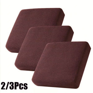 Stretch Jacquard Couch Cushion Covers Chair Sofa Covers Seat Cushion Slipcovers Cushion Protector for 1-2-3 Seaters Replacement