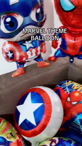 Marvel Superhero Theme Foil Balloon Birthday Party Decoration Balloons