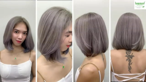 2in1 Bremod Premium Series hair dye +Oxidizing Cream Cocoa Butter Hair Color Honey Tea Brown BR-R308-6.71