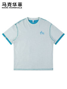 Mark Fairwhale | Mens Summer Lightweight T-Shirt Breathable Color Blocking