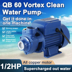 Bơm nước bằng điện Bơm tăng áp ngoại vi hạng nặng 1/2HP bơm tăng áp xịt thẳng tiện lợi bơm tăng áp ngoại vi hạng nặng