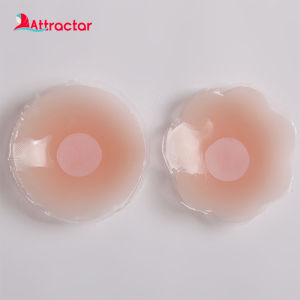1 pair Silicone Gel Invisible Bras Self-adhesive Strapless Push up Backless Sticky Reusable Underwear Women Wedding Party Bra Sticker 隐形胸贴