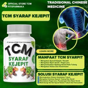 Fitofarmaka TCM Herbal Syaraf Kejepit Membantu Mengatasi Nyeri Sendi Pinggang Pegal Linu Halal Bpom Original