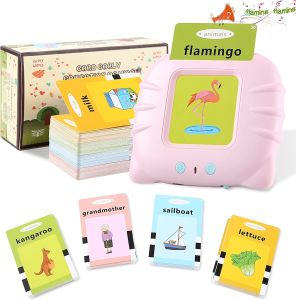 🎈🎈English Card Reader Early Education device Double Sided Cards Machine Preschool learning teaching tools toys