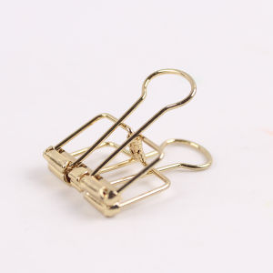 Cute Hollow Metal Jumbo Long Tail Clips