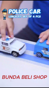 Set Tas Bekal Fire Truck dan Police - Bunda Beli Shop