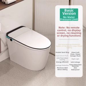 Instant Heated Dual Mist Aromatic Automatic Siphonic Toilet
