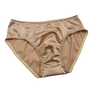 Smooth Satin Comfortable Daily Wear Sensual Healthy Cotton Crotch Briefs