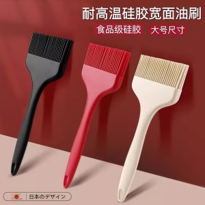 High-Temperature Resistant Silicone Oil Brush Food Grade for Baking BBQ Sauce Integration Large Size No Shedding for Home Kitchen