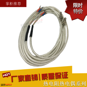 Bolt-Style Thermocouple WRE-31K/E/PT100 Thermostat Probe Constant Temperature Sensor Thread M6 Sandbag Wire