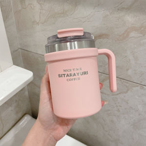 Cốc Nước Có Tay Cầm Bằng Thép Không Gỉ Dung Tích Lớn Cốc Cà Phê Văn Phòng Cốc Nước Giữ Nhiệt Cho Nữ Sinh Viên Đồ Dùng Ăn Uống