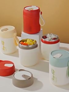 304 Stainless Steel Lunch Box Airtight Food Storage Box Thermal Food Container Bento Bekas Makanan 便当餐盒..