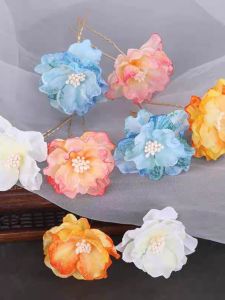 Love Empty Brand กิ๊บสไตล์หวานเครื่องประดับผมรูปตัว U สําหรับการแสดงเต้นรําเด็กและการถ่ายภาพท่องเที่ยว