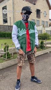 Jaket Baseball Varsity Pria Wanita California - Jumpshot