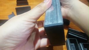 PLASTIC 1x2 inches (25x50MM) Insert Type Footing for Tubular (sold by 4/12/20/40/100 PCS)