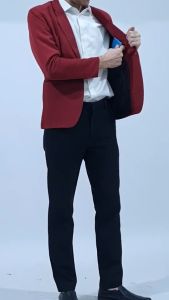 Jas Formal Pria Warna Putih / Blazer Cowok Nikahan Terlaris 2024 Ukuran S M L XL XXL