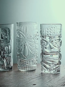 Halloween Ghost Glass Cup Thickened Drinking Cup Beer Cup Skull Glass Bar Cup Creative Glass 400ml