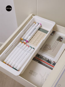 Youben Home Drawer Layered up and down Storage Box Retractable Finishing Box Kitchen Deep Drawer Built-in Hanging Divider Box