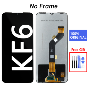 Original Digitizer Assembly For Tecno Spark 7 Lcd Mobile Phone Lcds For Tecno KF6 Lcd Ecran Techno Spark 7 Screen Replacement
