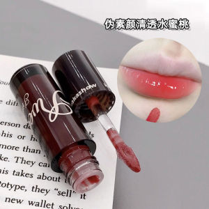 Kakashow Mirror Shine Lip Glaze Natural Water Light Bubble Lips Clear Transparent Lip Honey Multi Purpose Bare Face Whitening Moisturizing