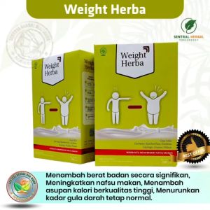 Weight Herba Susu Penggemuk Badan Penambah Nafsu Makan Berat Isi 200 Gram