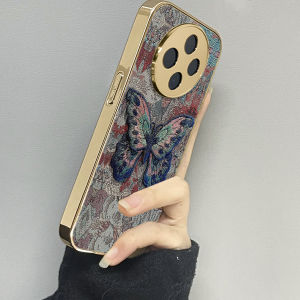 Butterfly Embroidery Phone Case for Oppoa5pro A3pro A2m Protective Anti-fall A55a56a57a72a97a97a58x Male A1i Female A92s Couple A93 Protection Oppo Cover