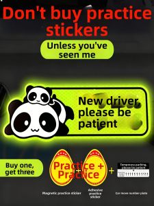 JOYCS | Reflective Magnetic Novice Driver Car Sticker