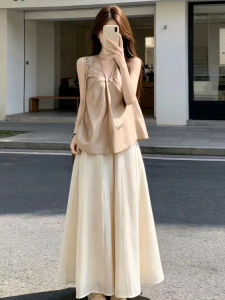 NIUVIES | French Style Sleeveless Dress