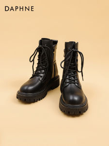 Daphne | Thick Heel Height-Increasing Womens Boots