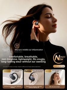 KEZHITUO | Wireless Bone Conduction Open-Ear Bluetooth Earphones High Sound Quality
