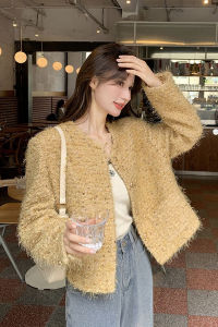 CHOUXIE | Chic Tweed Style Short Jacket