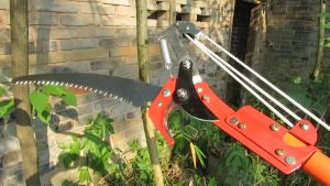 Gunting Dahan Tarik Pisau Tali Pohon Multifungsi Alat Tamanan Anti Karat Peralatan Kebun Tree Pruner Gergaji