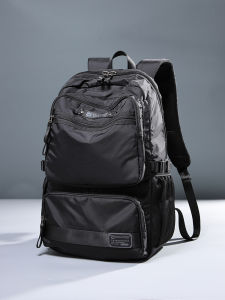 spaceman | กระเป๋าเป้สะพายหลังผ้าอ็อกซ์ฟอร์ดสำหรับเดินทางและศึกษาของผู้ชาย ความจุขนาดใหญ่ กระเป๋าใส่คอมพิวเตอร์ กระเป๋าสะพายไหล่แบบสองข้างสำหรับนักเรียนมัธยมต้นและมัธยมปลาย