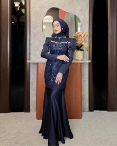 Gamis Brokat Wanita Dewasa Terbaru 2026 Mewah Arshilla Dress Bahan Velvet Mix Brokat Aplikasi Payet gaun Kondangan Pesta Lebaran Maxy Best Seller