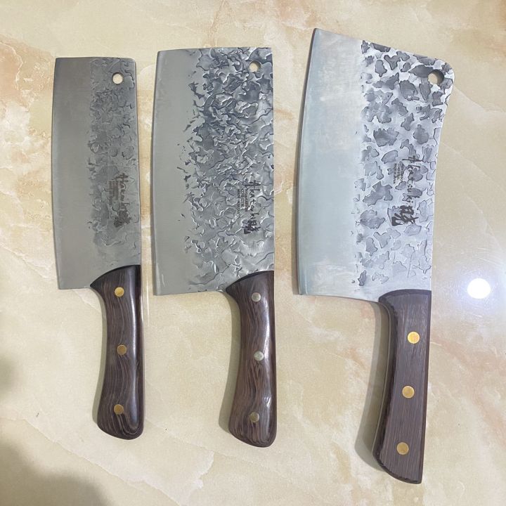 Bộ dao làm bếp nhật bản Akatsuki hàng bãi lưỡi cực sắc, thép nguyên ...