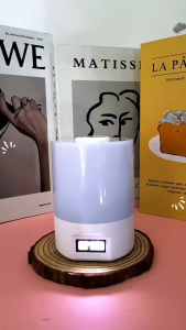 Đèn Ngủ Để Bàn Mini Cảm Ứng Có Sạc Usb Tiện Lợi 3 Màu Sáng Lựa Chọn Điều Khiển Từ Xa Nhanh Chóng