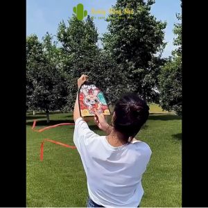 Diều Mini Bắn Tay Dây Thun Nhiều Hình Dễ Thương Đồ Chơi Vận Động Ngoài Trời Xương Rồng Nhỏ