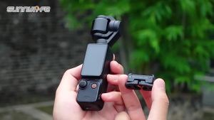 Quick Release Mount Adapter For DJI OSMO Pocket 4 3 Camera Foldable Extension Bracket Tripod Adapter with 1/4" Screw Hole