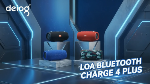 Loa Bluetooth Không Dây Charge 4 Plus | bass mạnh mẽ âm thanh sống động nghe nhạc cực hay