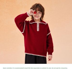 iplant | Childrens Red New Year Sweater