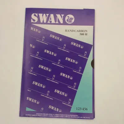 SWAN Carbon Paper Blue 100s 8000/N (Price For 1 Pack)