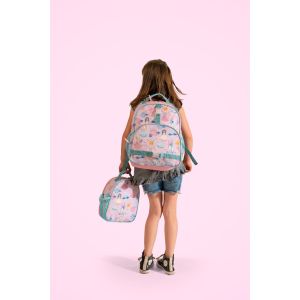 Stephen joseph กระเป๋าเป้เด็ก ยอดนิยมจากอเมริกา ฟรีสติ๊กเกอร์ สำหรับเด็กอนุบาลประถม ALL OVER PRINT BACKPACK