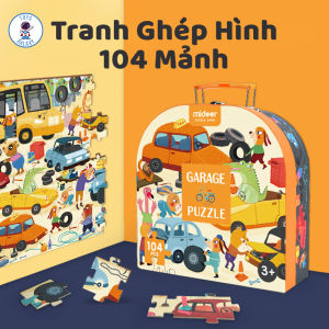 Đồ Chơi Tranh Ghép Hình Mideer Truyện Cổ Tích / Khủng Long - Bộ Xếp Hình Vali Phát Triển Trí Tuệ