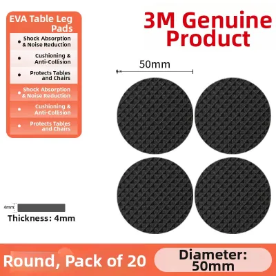3M Chair Leg Pads Universal Table Leg Covers Anti-slip Noise Reduction Furniture Feet Protectors for Chairs And Sofas